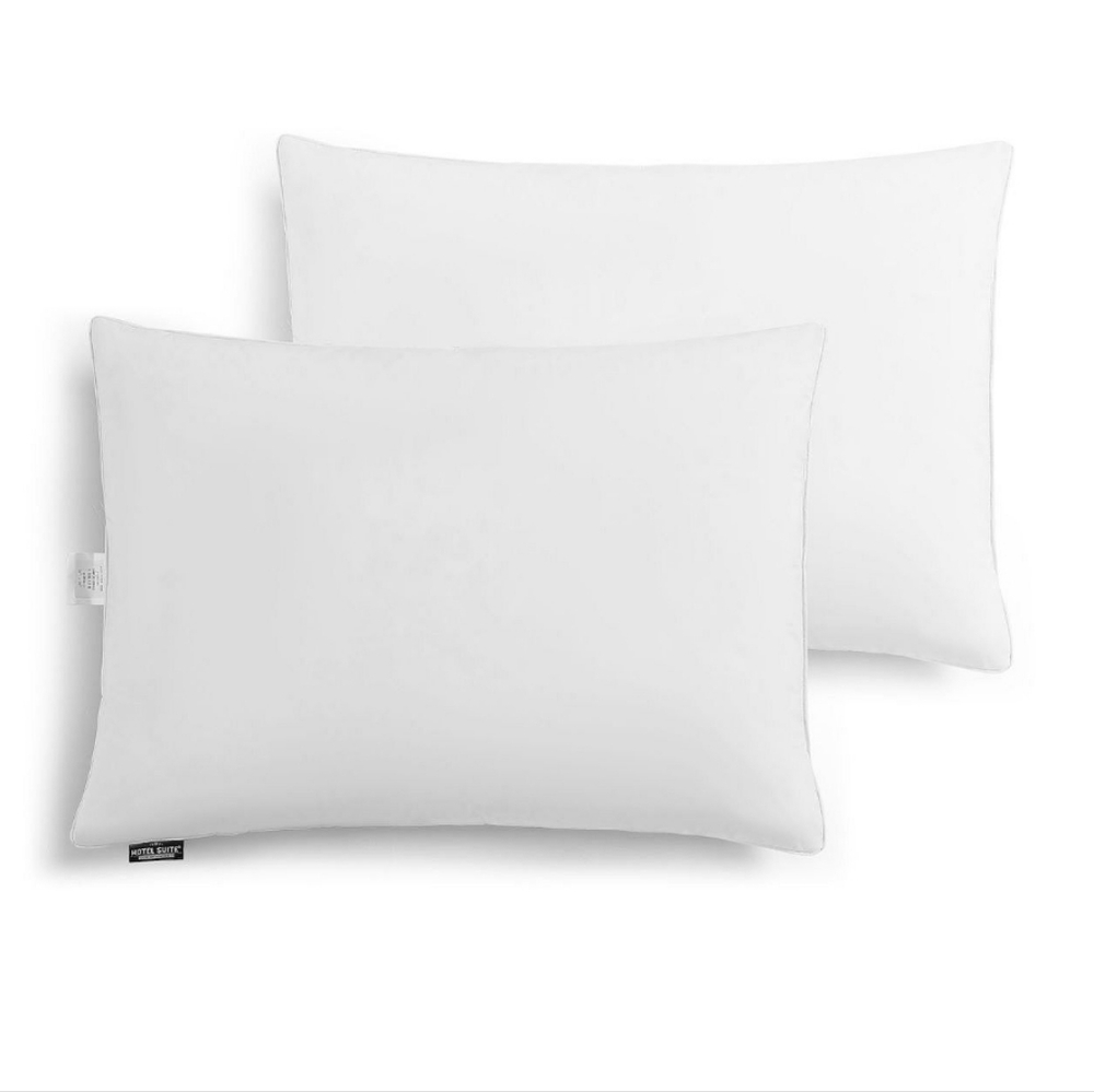 Set of 2 Hotel Suite White Pillow
